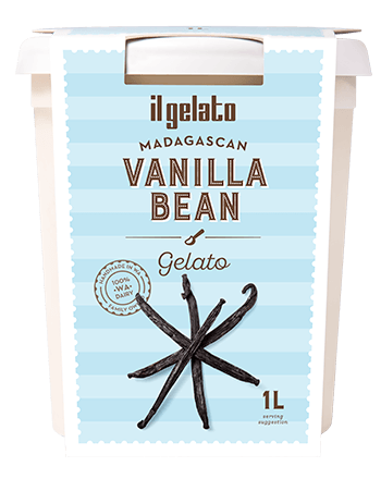 Creamy vanilla bean